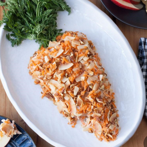 Easter Carrot Cheeseball